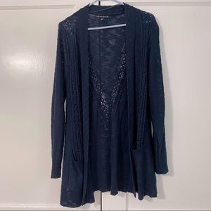 STITCH FIX Love Ellie Navy Blue Cardigan size XL